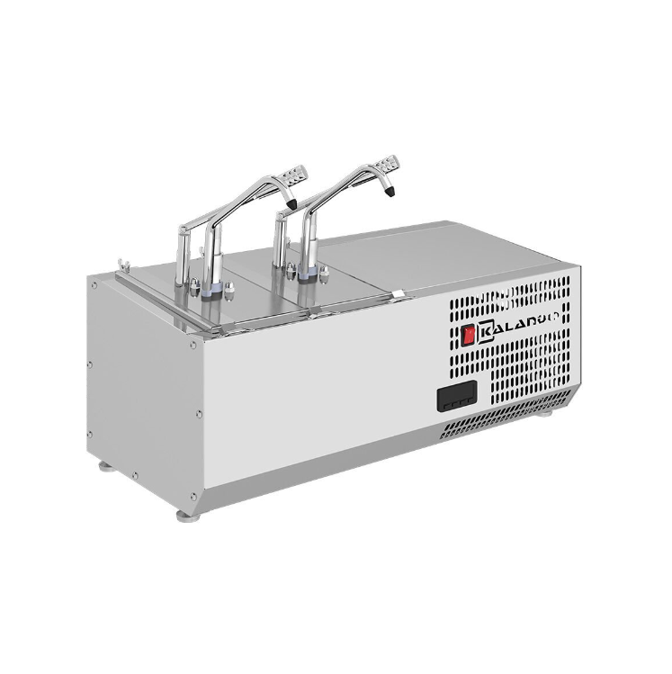 KALANDO Soğutmalı Paslanmaz Çelik 2'li 2x5.25 Litre Hazneli Sos Pompası GN 1/4KALANDOKALANDO Soğutmalı Paslanmaz Çelik 2'li 2x5.25 Litre Hazneli Sos Pompası GN 1/4Sos PompasıKALANDO Soğutmalı Paslanmaz Çelik 2'li 2x5.25 Litre Hazneli Sos Pompası GN 1/4