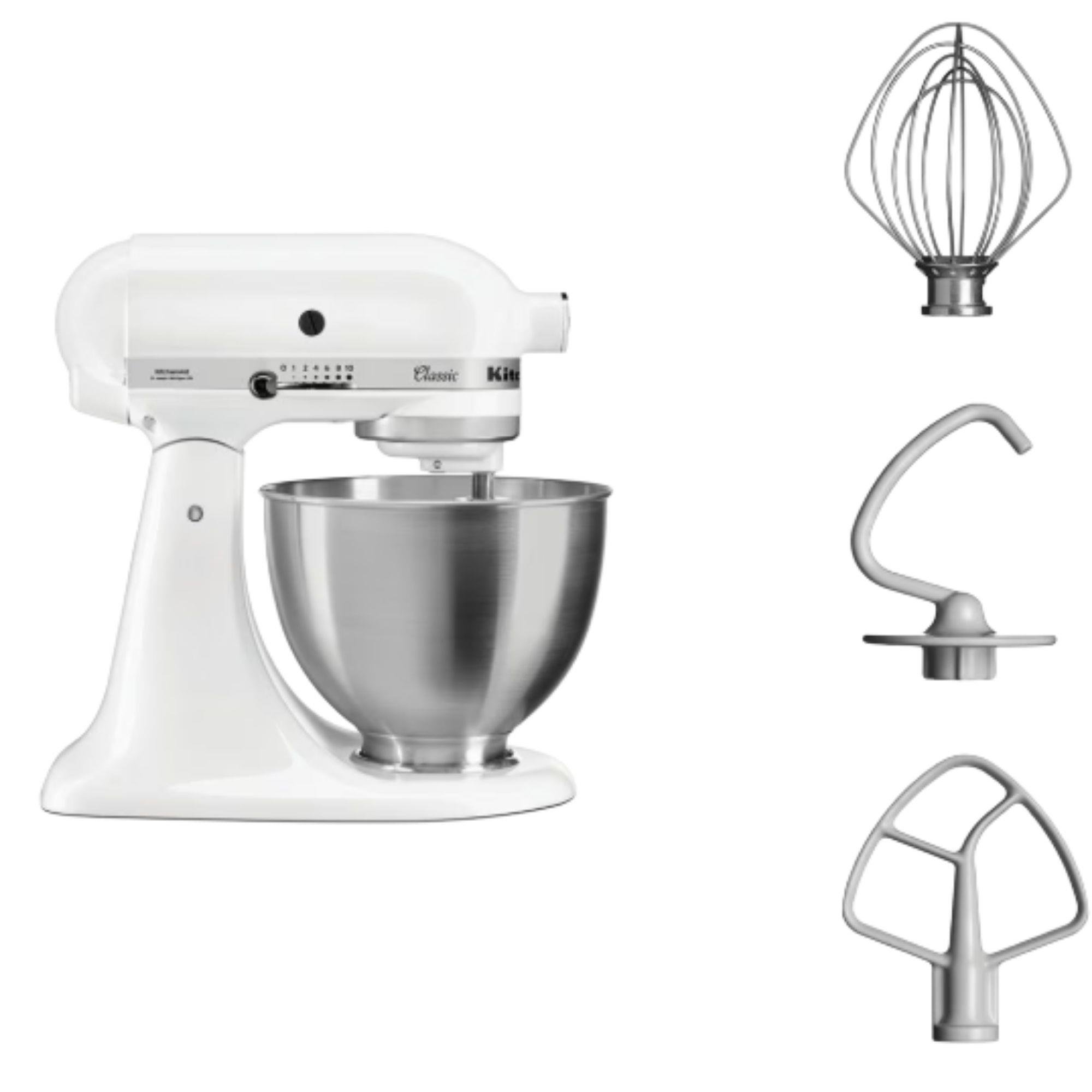 KitchenAid 4,3 Litre Classic Stand Mikser - BeyazKitchenAidKitchenAid 4,3 Litre Classic Stand Mikser - BeyazStand MikserlerKitchenAid 4,3 Litre Classic Stand Mikser - Beyaz