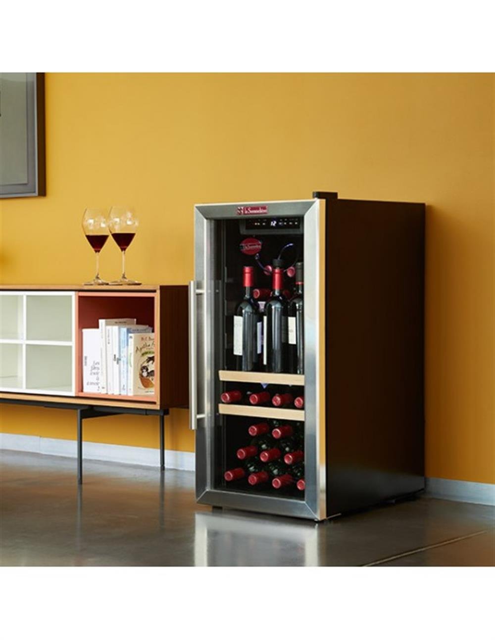 La Sommeliere Şarap Dolabı 38 Şişe Kapasiteli LS38ALa SommelièreLa Sommeliere Şarap Dolabı 38 Şişe Kapasiteli LS38AŞarap Soğutma DolaplarıLa Sommeliere Şarap Dolabı 38 Şişe Kapasiteli LS38A