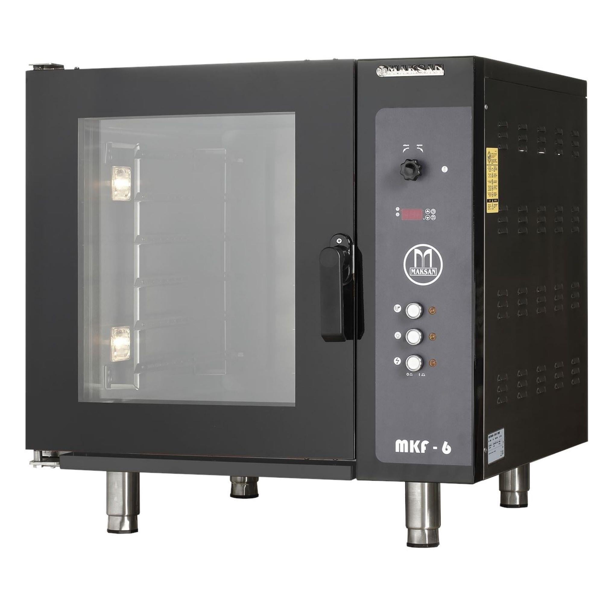 Maksan  6 Tepsili Konveksiyonlu Patisseri Fırın Elektrikli MKF-6MAKSAN Maksan 6 Tepsili Konveksiyonlu Patisseri Fırın Manuel Elektrikli MKF-6Patisserie FırınlarMaksan 6 Tepsili Konveksiyonlu Patisseri Fırın Manuel Elektrikli MKF-6