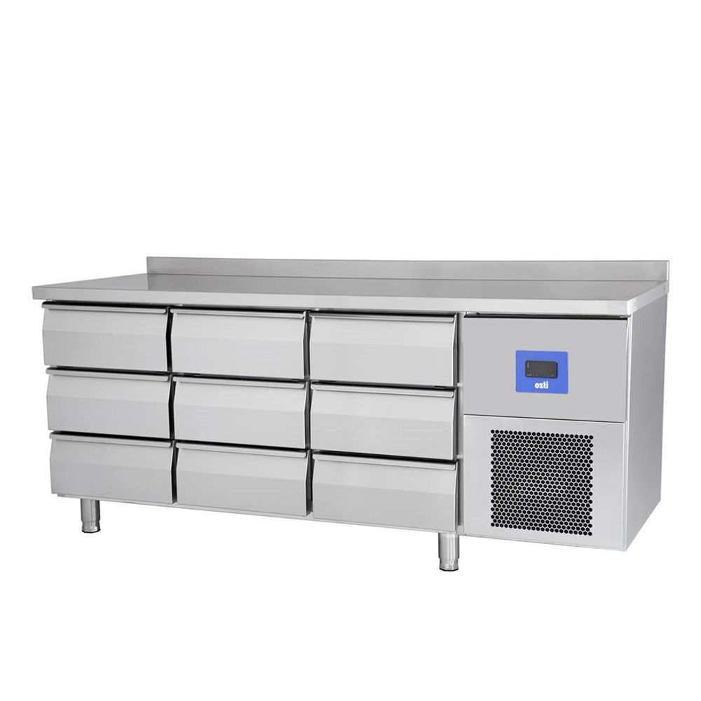 Öztiryakiler TAG 370 NMV Dokuz Çekmeceli Tezgah Tip Buzdolabı 178x70x85ÖZTİRYAKİLERÖztiryakiler TAG 370 NMV Dokuz Çekmeceli Tezgah Tip Buzdolabı 178x70x85Tezgah Tip BuzdolaplarıÖztiryakiler TAG 370 NMV Dokuz Çekmeceli Tezgah Tip Buzdolabı 178x70x85