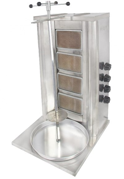 Pimak 4Lü Ekonomik Döner Ocağı Gazlı  LPGLi Ce Belgeli