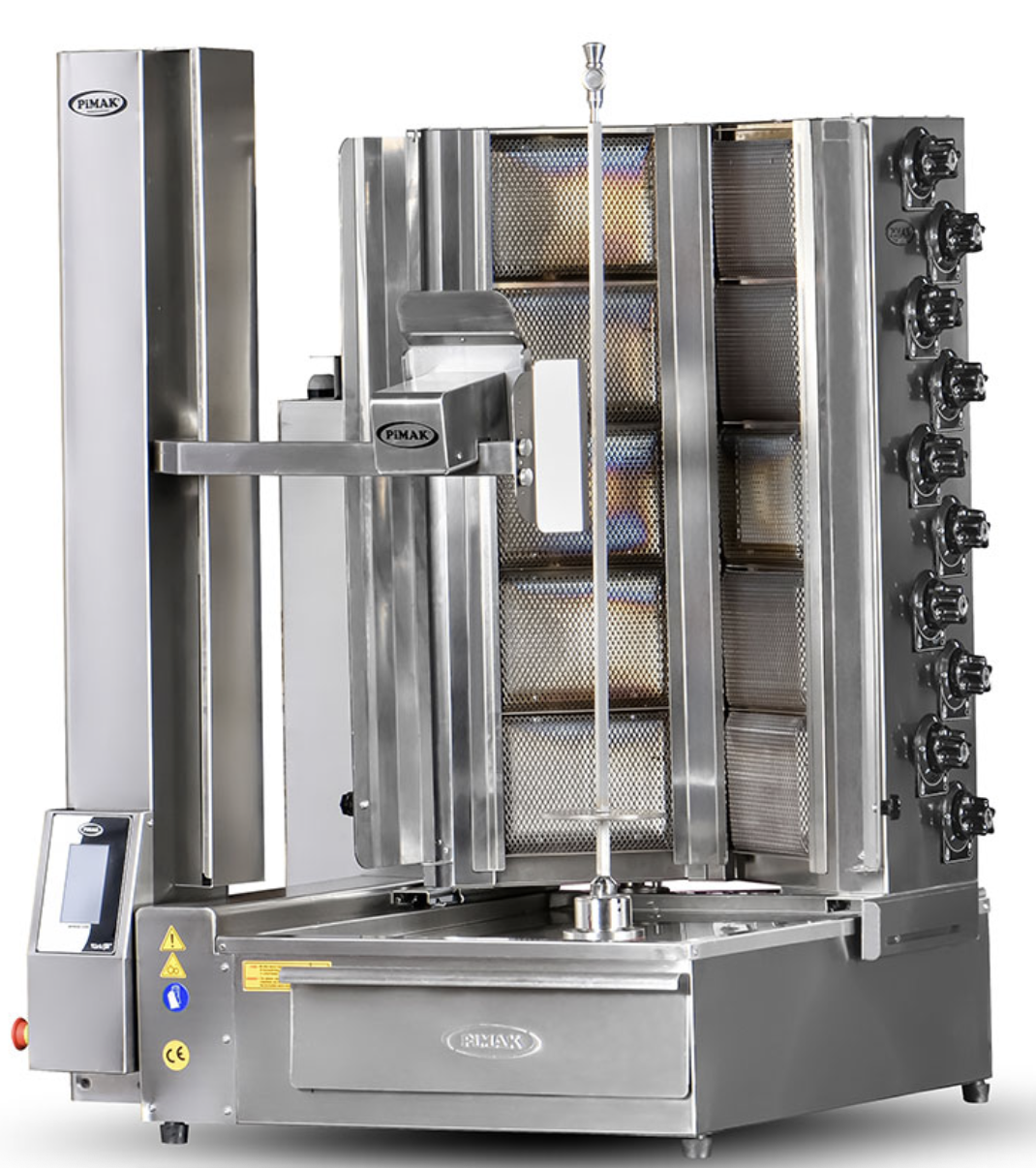 Pimak 5 Radyanlı Gazlı Döner Robotu PDR150-GPİMAK MAKİNAPimak 5+5 Radyanlı Gazlı Otomatik Döner Robotu PDR150-G Elektrikli Döner RobotlarıPimak 5+5 Radyanlı Gazlı Otomatik Döner Robotu PDR150-G 