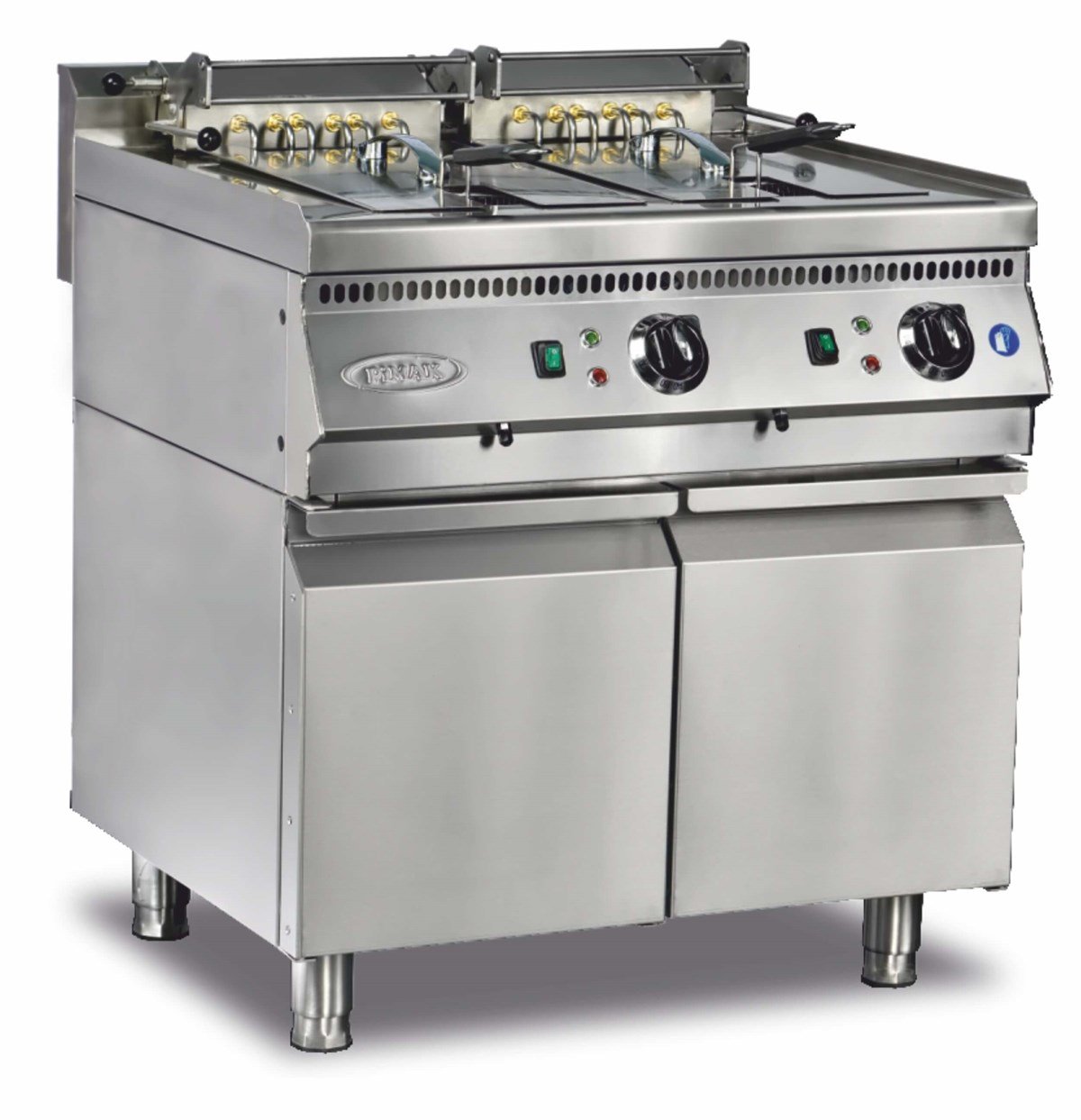 Pimak Elektrikli Fritöz 12+12 Litre 80x70x85PİMAK MAKİNAPimak Elektrikli Fritöz 12+12 Litre 80x70x85Elektrikli FritözlerPimak Elektrikli Fritöz 12+12 Litre 80x70x85