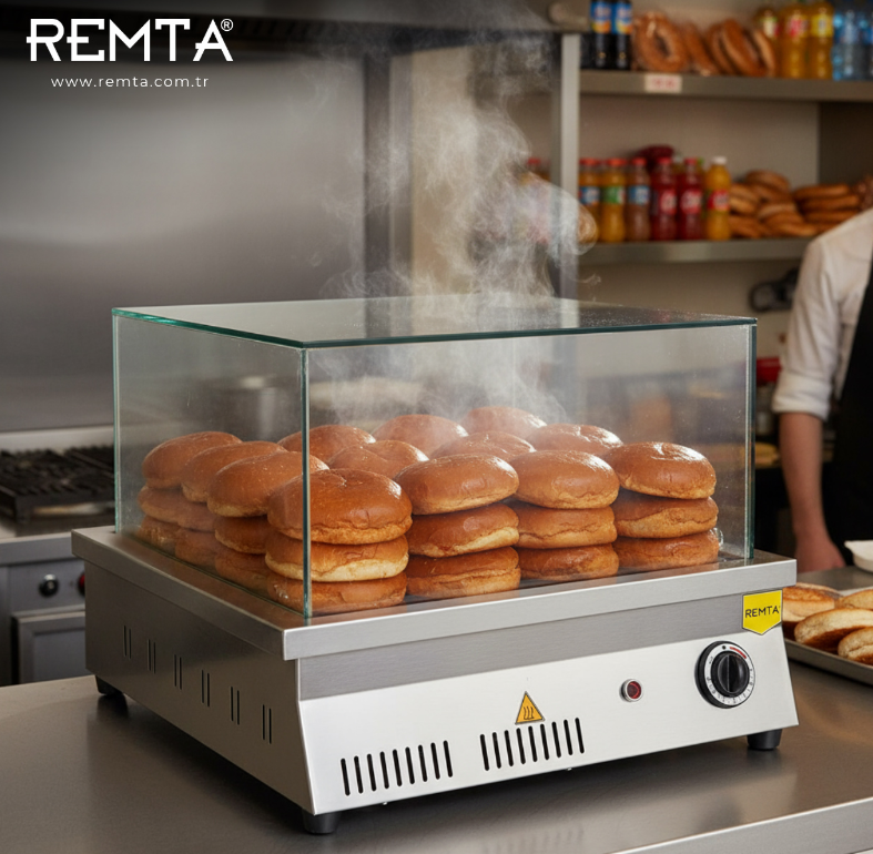 Remta 50 cm Islak Hamburger Isıtıcı G16REMTARemta 50 cm Islak Hamburger Isıtıcı G16Set Üstü BenmarilerRemta 50 cm Islak Hamburger Isıtıcı G16