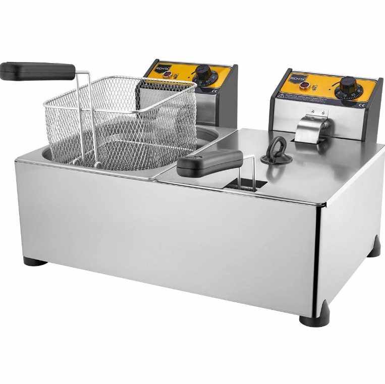 Remta 5x2 Litre Çift Kapaklı Fritöz Elektrikli R93REMTARemta 5x2 Litre Çift Kapaklı Fritöz Elektrikli R93FRİTÖZLERRemta 5x2 Litre Çift Kapaklı Fritöz Elektrikli R93