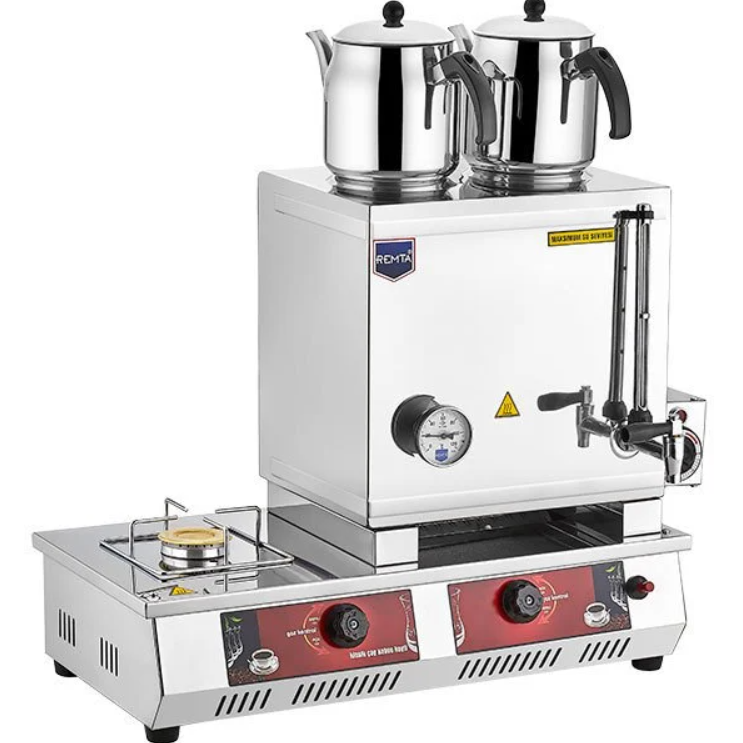 Remta Elektrikli+Gazlı Çay Ocağı 2 Demlikli N11EREMTARemta Elektrikli+Gazlı Çay Ocağı 2 Demlikli N11E2 Demlikli Çay KazanlarıRemta Elektrikli+Gazlı Çay Ocağı 2 Demlikli N11E