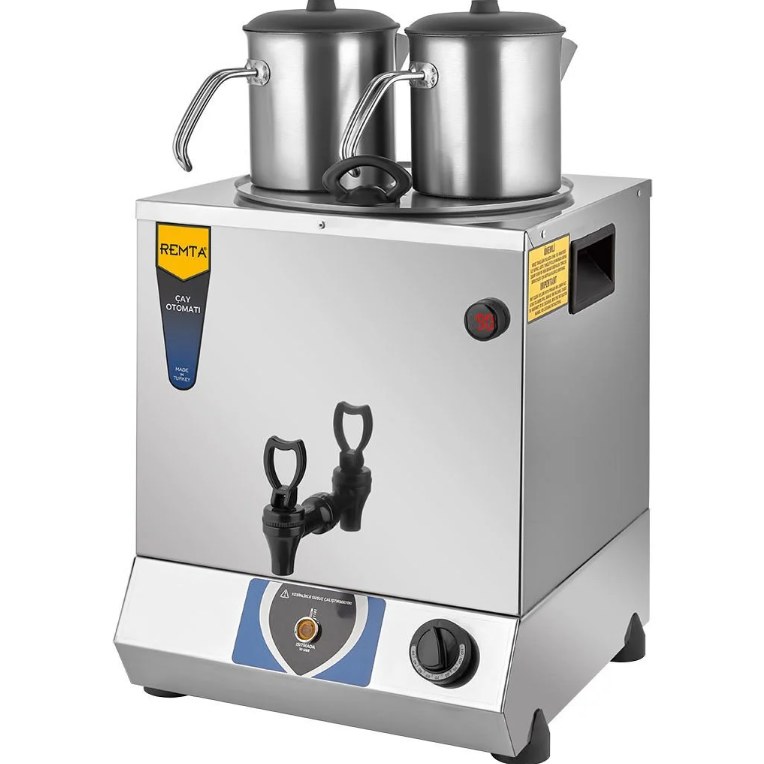 Remta Pleytsiz 2 Demlikli Çay Makinesi TT02REMTARemta Pleytsiz 2 Demlikli Çay Makinesi TT022 Demlikli Çay KazanlarıRemta Pleytsiz 2 Demlikli Çay Makinesi TT02