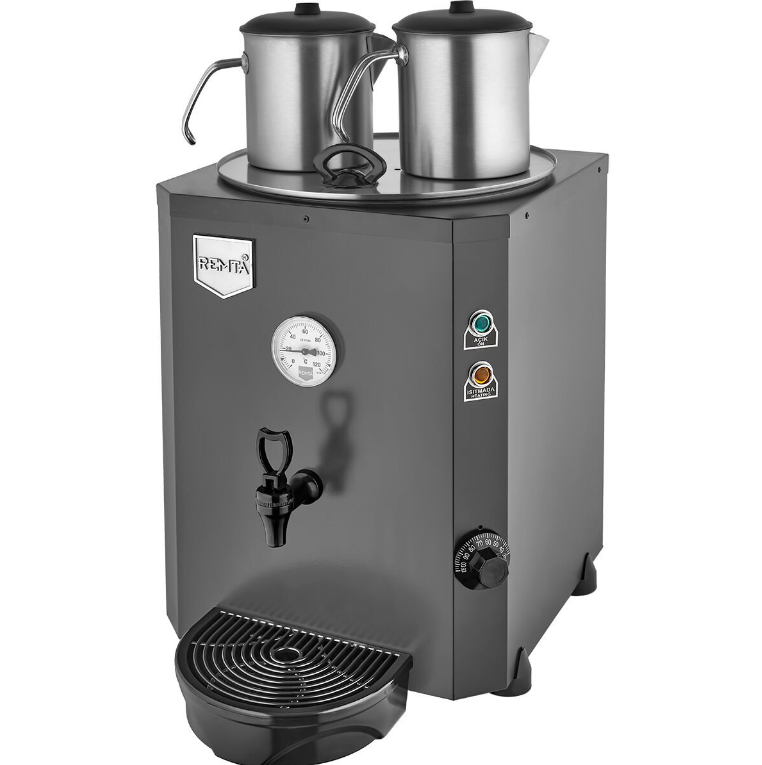 Remta Şamandıralı 2 Demlikli Jumbo Çay Makinesi DE11SREMTARemta Şamandıralı 2 Demlikli Jumbo Çay Makinesi DE11S2 Demlikli Çay KazanlarıRemta Şamandıralı 2 Demlikli Jumbo Çay Makinesi DE11S