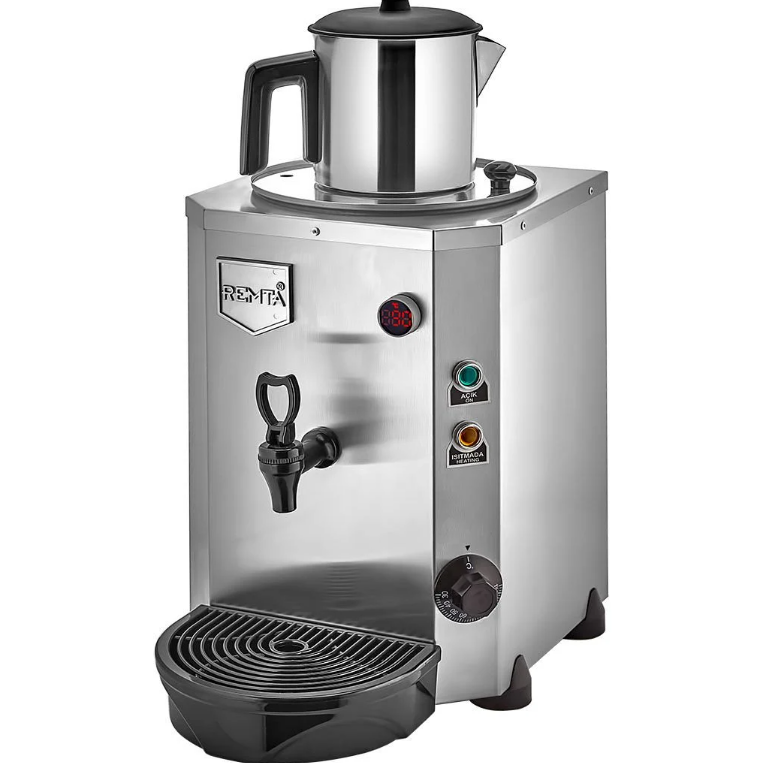 Remta Tek Demlikli Mini Jumbo Çay Makinesi DE14REMTARemta Tek Demlikli Mini Jumbo Çay Makinesi DE141 Demlikli Çay KazanlarıRemta Tek Demlikli Mini Jumbo Çay Makinesi DE14