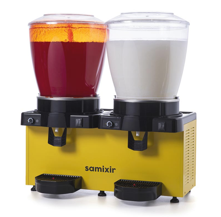 Samixir SM44 Panaromik Analog Twin Soğuk İçecek Dispenseri 22+22 Litre Fıskiyeli ve Karıştırıcılı SarıSAMİXİRSamixir SM44 Panaromik Analog Twin Soğuk İçecek Dispenseri 22+22 Litre Fıskiyeli ve Karıştırıcılı SarıŞerbet - Ayran MakineleriSamixir SM44 Panaromik Analog Twin Soğuk İçecek Dispenseri 22+22 Litre Fıskiyeli ve Karıştırıcılı Sarı