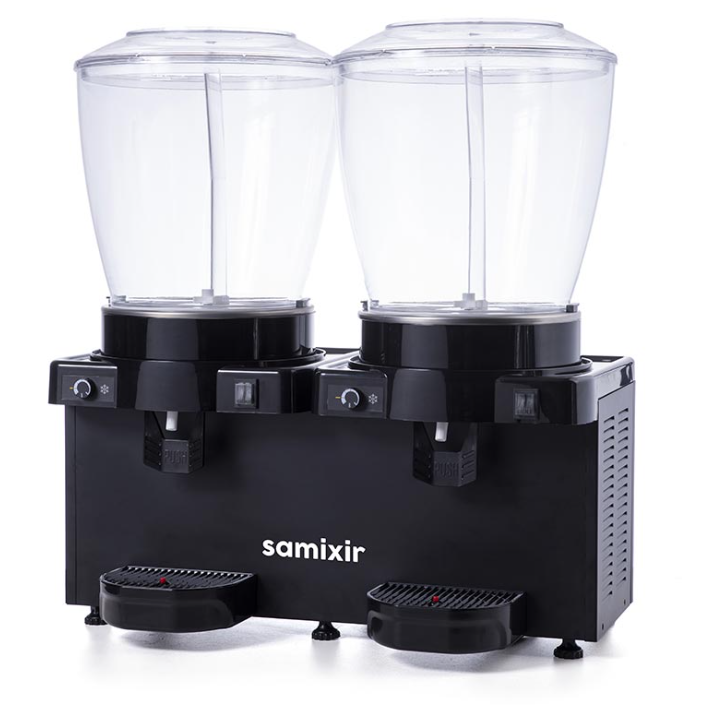 Samixir SS44 Panaromik Analog Twin Soğuk İçecek Dispenseri 22+22 Litre Fıskiyeli SiyahSAMİXİRSamixir SS44 Panaromik Analog Twin Soğuk İçecek Dispenseri 22+22 Litre Fıskiyeli SiyahŞerbet - Ayran MakineleriSamixir SS44 Panaromik Analog Twin Soğuk İçecek Dispenseri 22+22 Litre Fıskiyeli Siyah