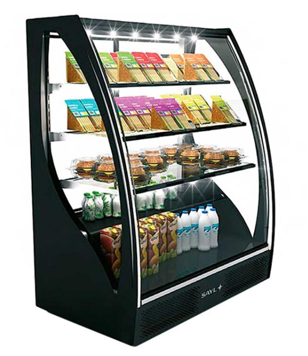 SAYLSayl Pak Line Curvada Soğuk Teşhir Dolabı 101x62x1Dik Tip Teşhir Dolabı Sayl Pak Line Curvada Soğuk Teşhir Dolabı 101x62x1