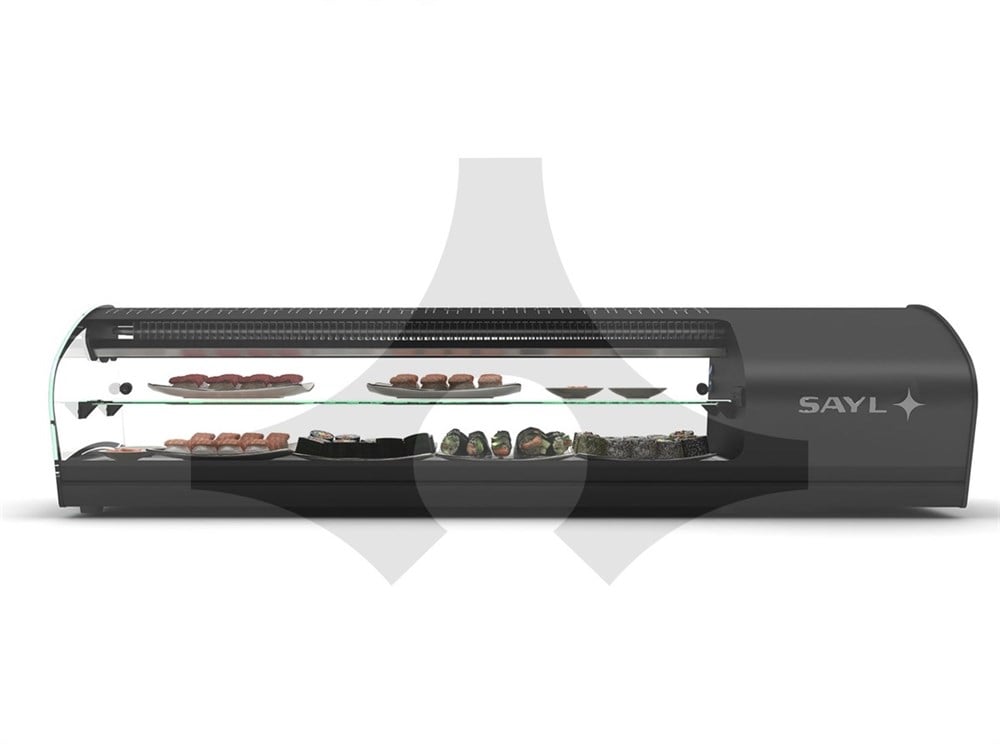 Sayl Shark Dos Pisos Sushi Küvetli Sushi Teşhir Dolabı SK28S 178x39x34 cm SAYLSayl Shark Dos Pisos Sushi Küvetli Sushi Teşhir Dolabı SK28STeşhir DolaplarıSayl Shark Dos Pisos Sushi Küvetli Sushi Teşhir Dolabı SK28S