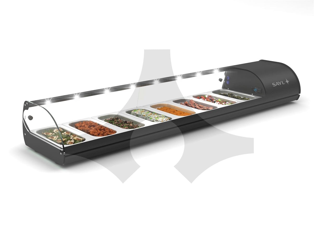 Sayl Standart Line Tapas/Cuba GN V8N Soğuk Teşhir DolabıSAYLSayl Standart Line Tapas/Cuba GN V8N Soğuk Teşhir DolabıSICAK & SOĞUK TEŞHİR DOLAPLARI Sayl Standart Line Tapas/Cuba GN V8N Soğuk Teşhir Dolabı