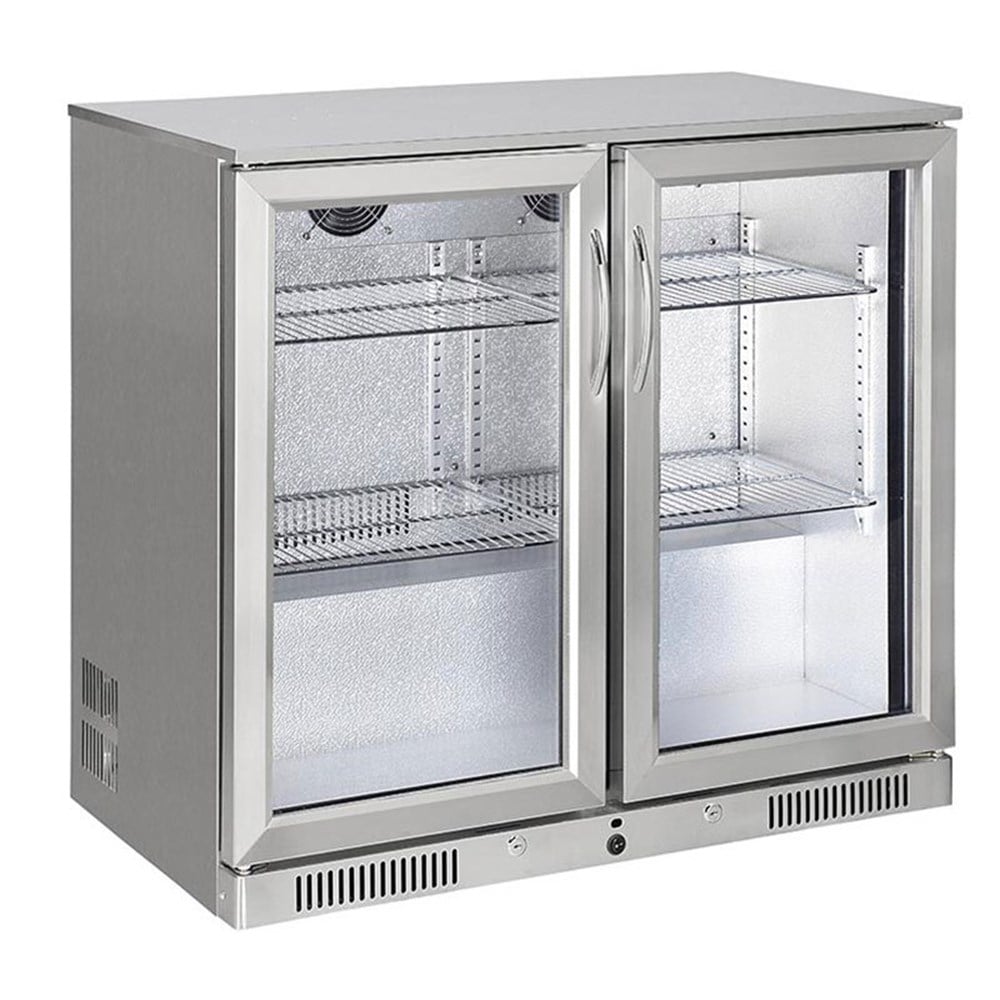 SENOXSenox Bar Altı Şişe Soğutucu Çift Kapılı SBC-250Teşhir DolaplarıSenox Bar Altı Şişe Soğutucu Çift Kapılı SBC-250