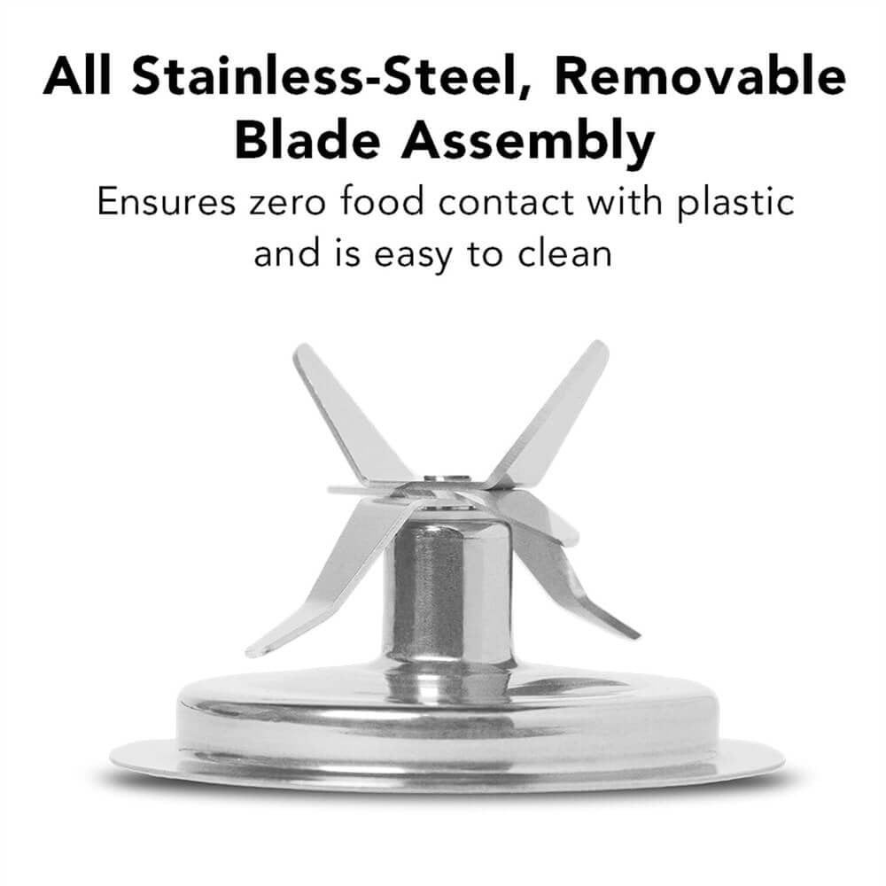 Tribest Cam Personal Vakumlu Blender, 500 W TRIBESTTribest Cam Glass Personal Vakumlu Blender, 500 W Sanayi Tipi Blender ve El MikserleriTribest Cam Glass Personal Vakumlu Blender, 500 W 