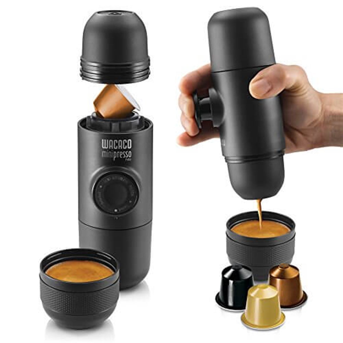 Wacaco Minipresso NS Kapsül Espresso Makinesi ManuelWacacoWacaco Minipresso NS Kapsül Espresso Makinesi ManuelManuel Kahve MakineleriWacaco Minipresso NS Kapsül Espresso Makinesi Manuel