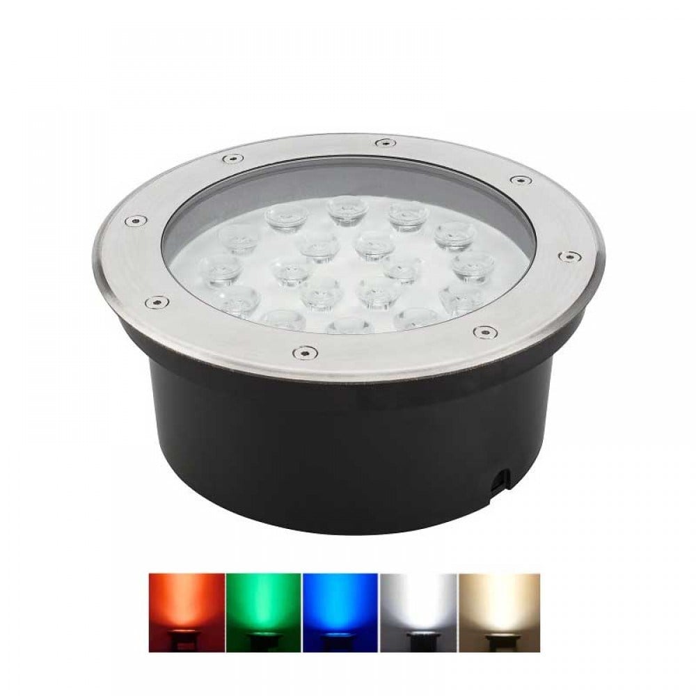 18W Ledli Yer ArmatürüSıva Altı WallWasher ve Yer Armatürü ve Kanopimyd41718W Ledli Yer Armatürü