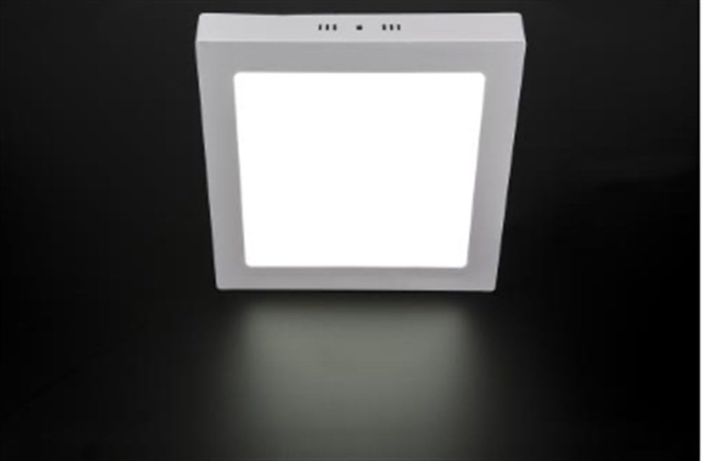 24W Damla Kare Sıva Üstü Led Panel Armatür