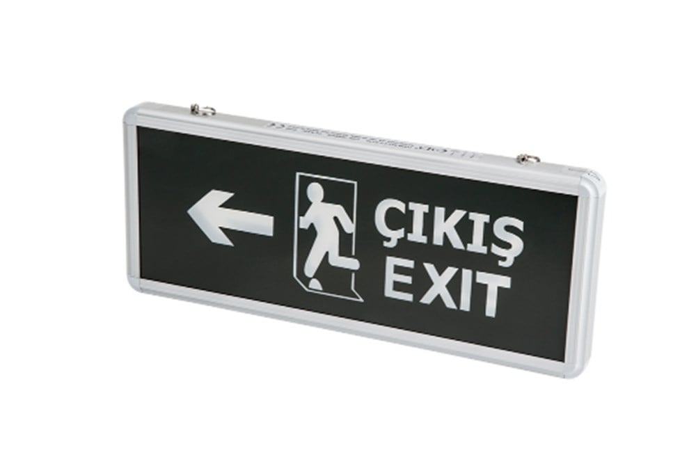 3W Exit Çıkış ArmatürüLed Exit Armatürmyd5623W Exit Çıkış Armatürü Sol Ok