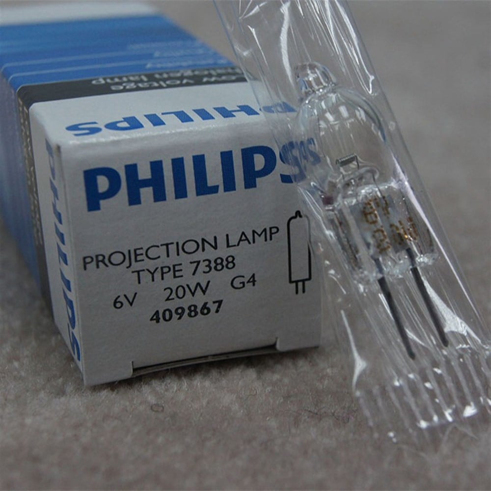 7388 PHILIPS 6V 20W G4 ESB Mikroskop Cihaz Ampullerimyd8327388 PHILIPS 6V 20W G4 ESB