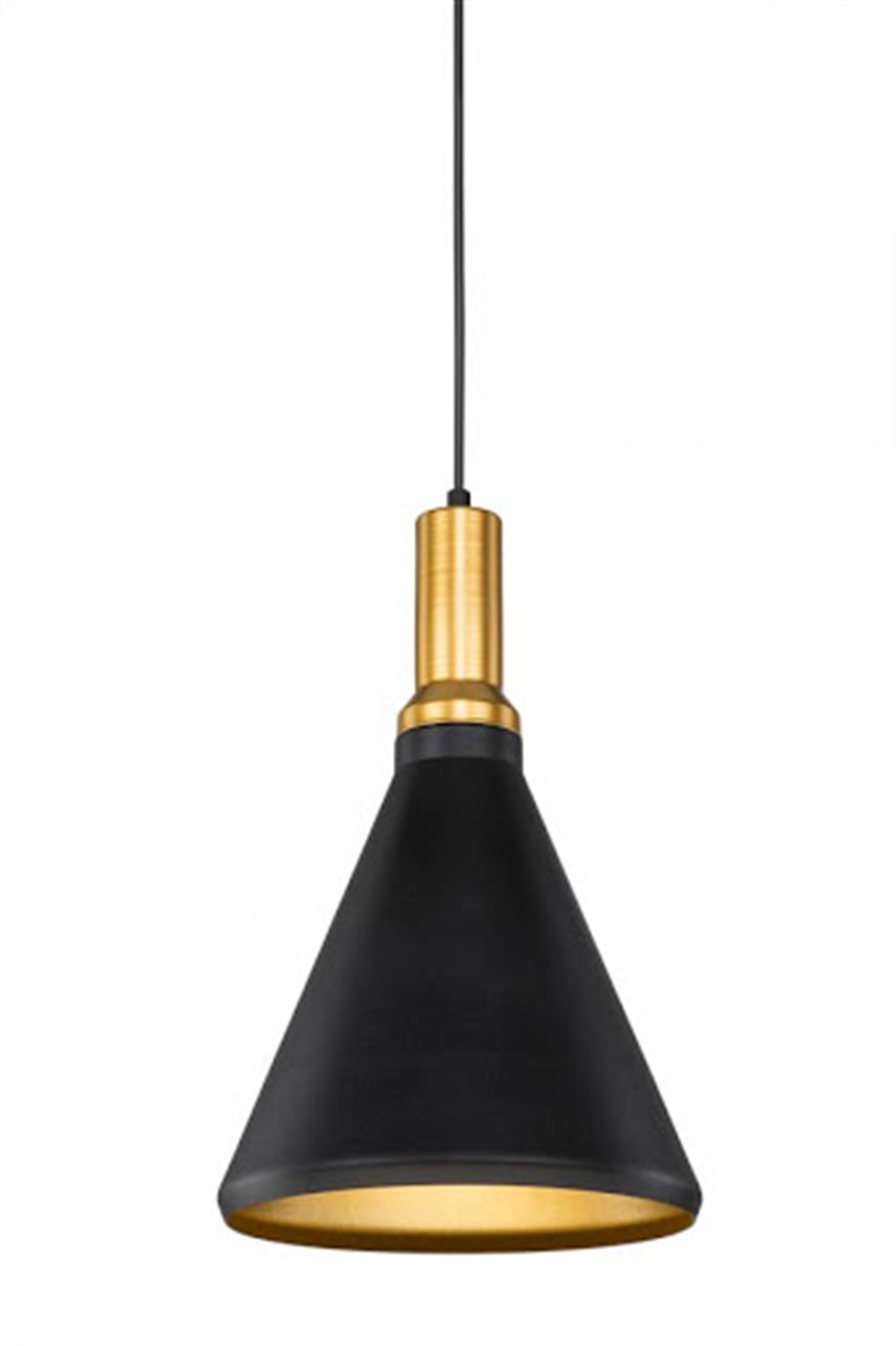 DEKORATİF SARKIT ARMATÜR (SİYAH+GOLD DUY+25,5cm)Modern Dekoratif Sarkıt Armatürmyd613DEKORATİF SARKIT ARMATÜR (SİYAH+GOLD DUY+25,5cm)