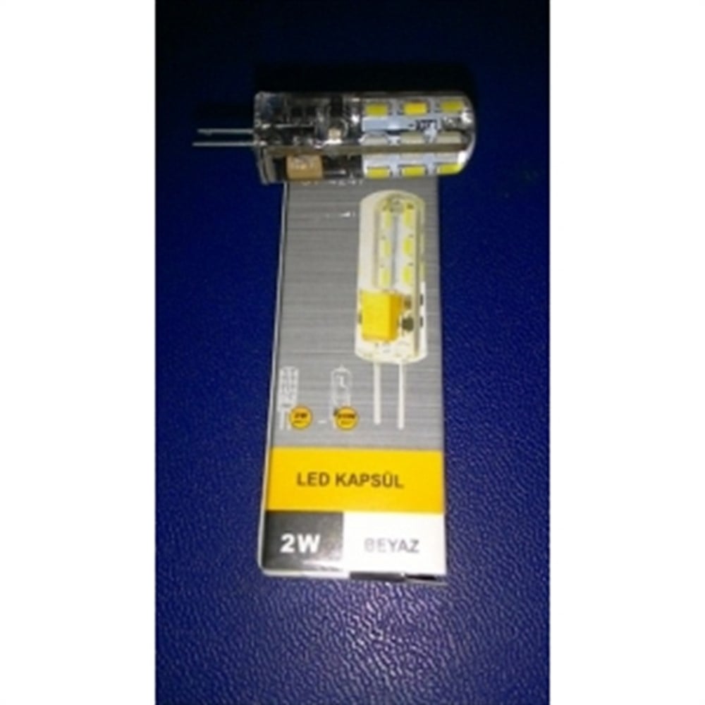 LED KAPSÜL AMPUL 2W BEYAZ 12V G4Led Kapsül Ampullermyd1149LED KAPSÜL AMPUL 2W BEYAZ 12V G4