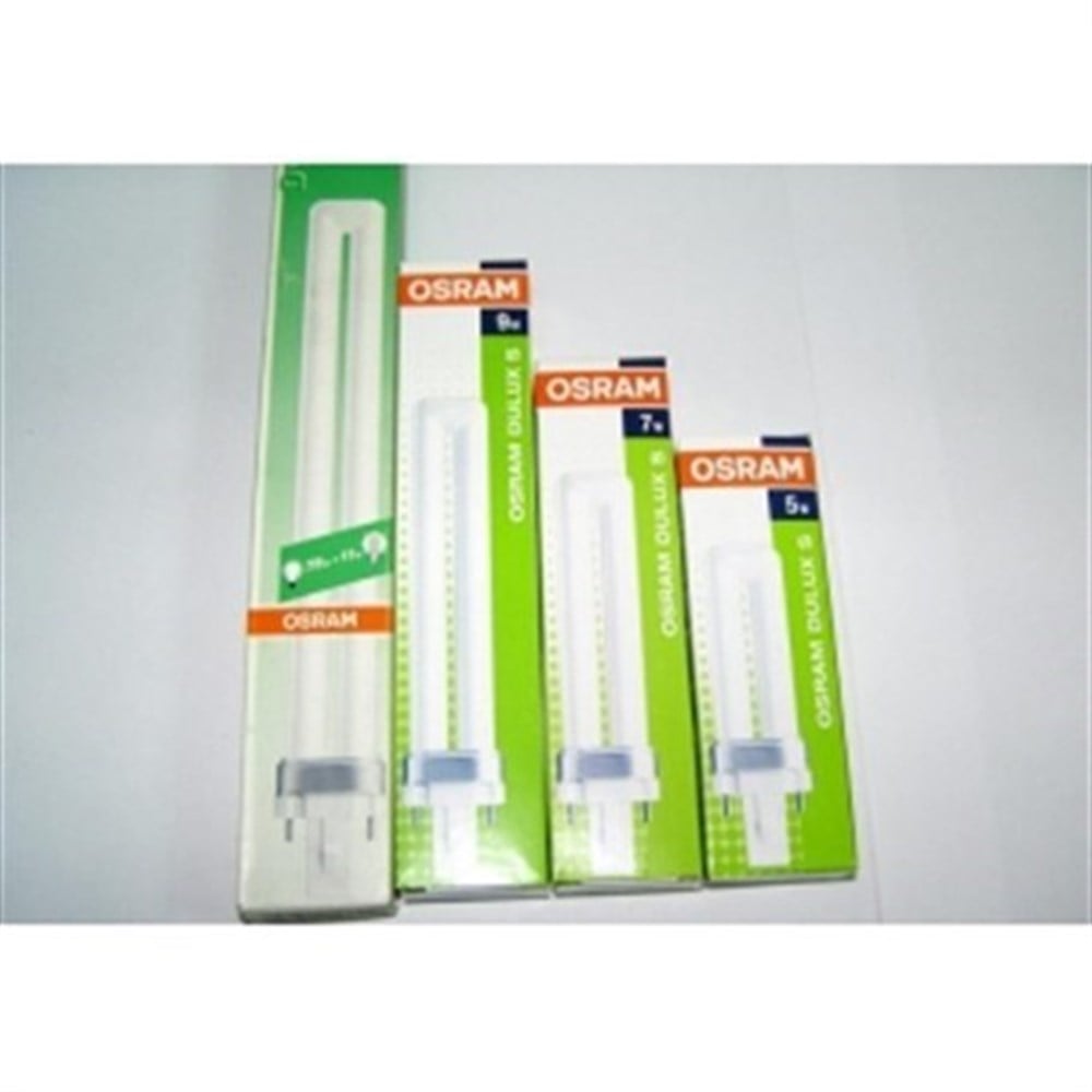 OSRAM DULUX S 9W/827 2PEnerji Tasarruflu Ampulmyd1011OSRAM DULUX S 9W/827 2P