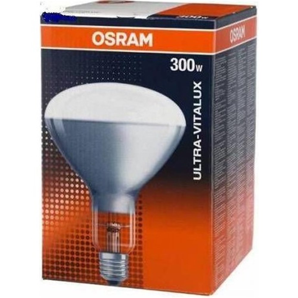 OSRAM ULTRA-VITALUX 300W E27Fizik Tedavi Ampullerimyd773OSRAM ULTRA-VITALUX 300W E27