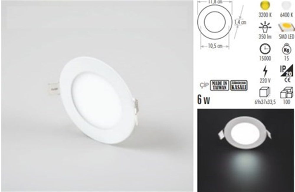 Panel Led Armatür 3