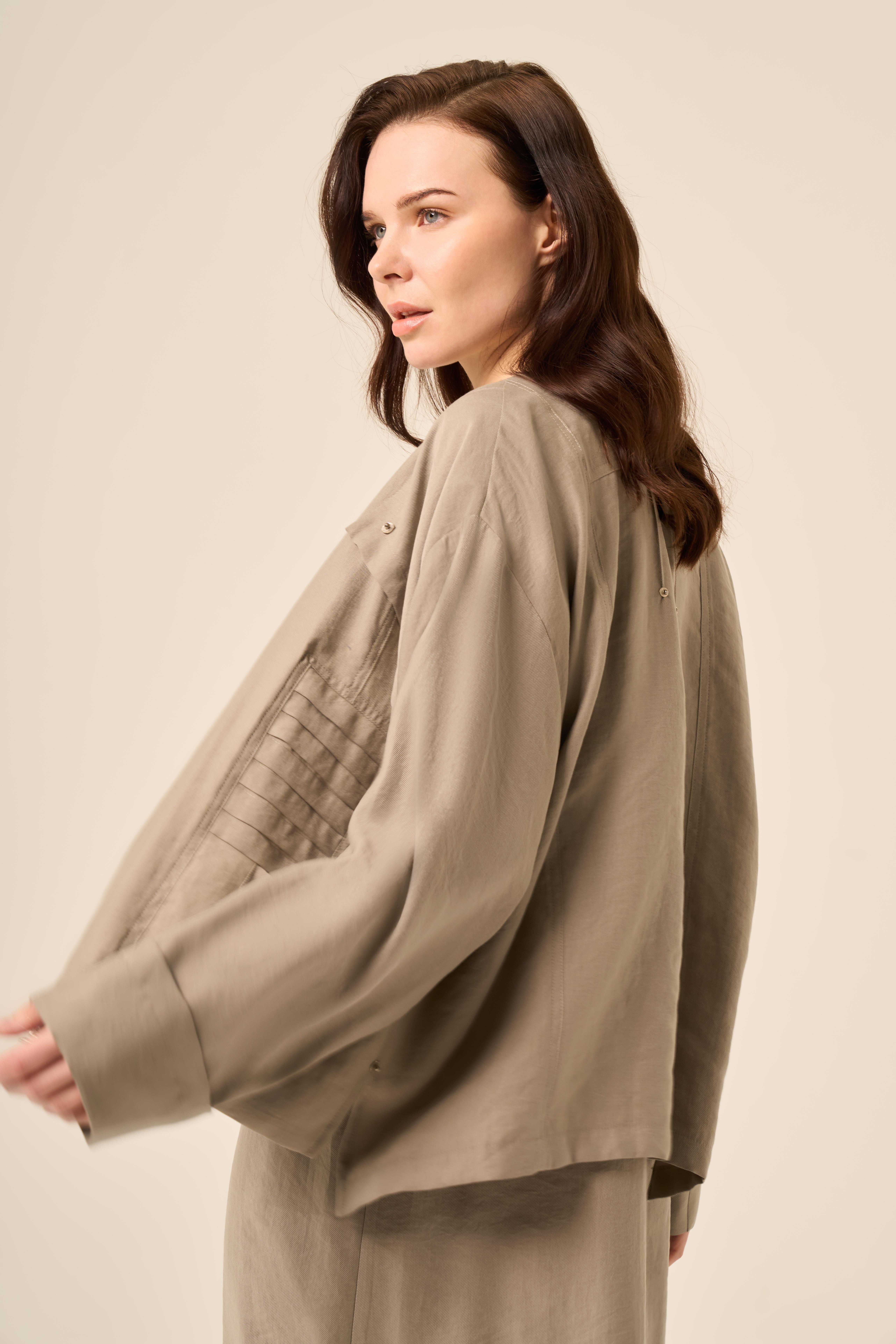 BOLEROSU PİLE DETAYLI PASION ELBİSELİ TAKIM