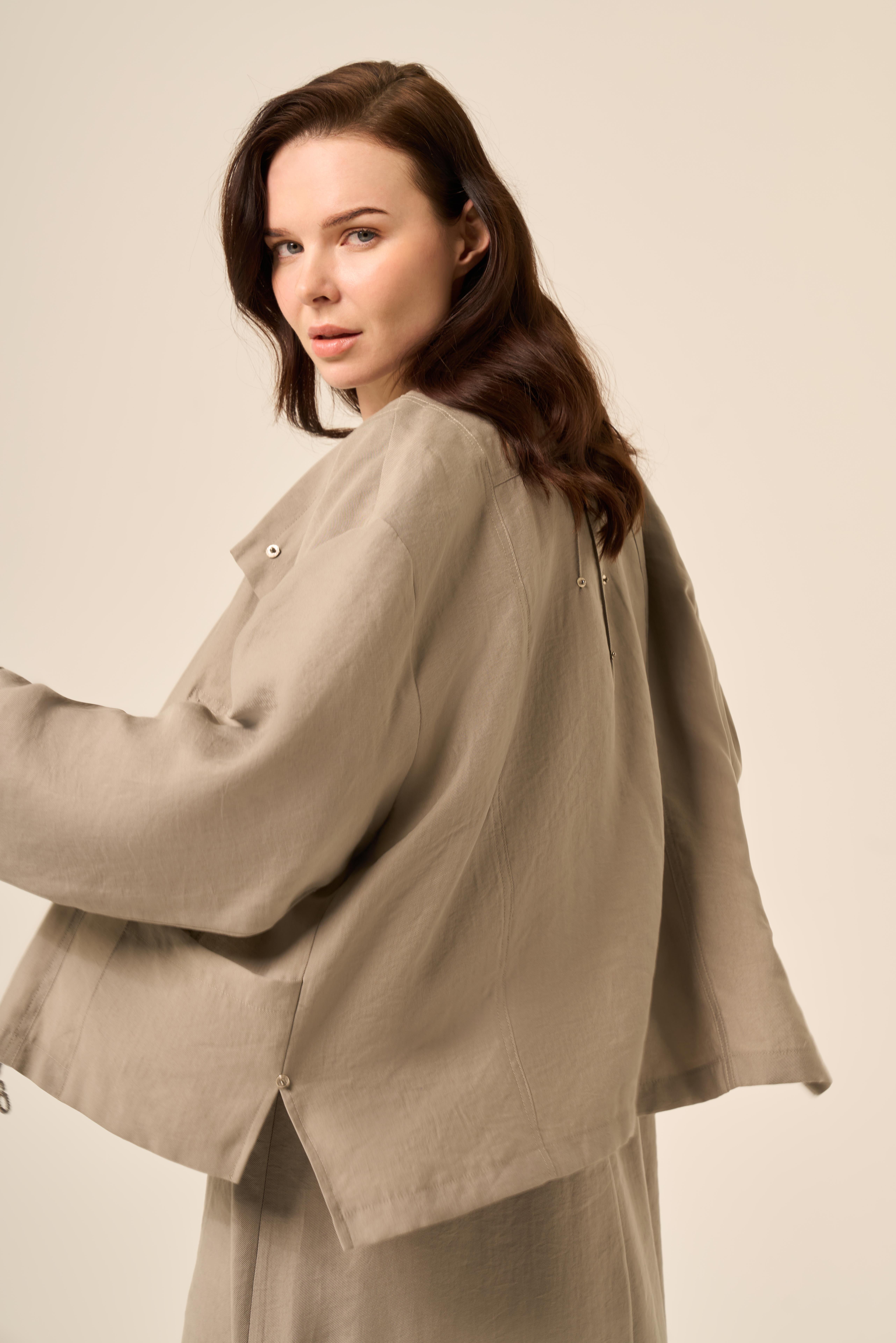 BOLEROSU PİLE DETAYLI PASION ELBİSELİ TAKIM