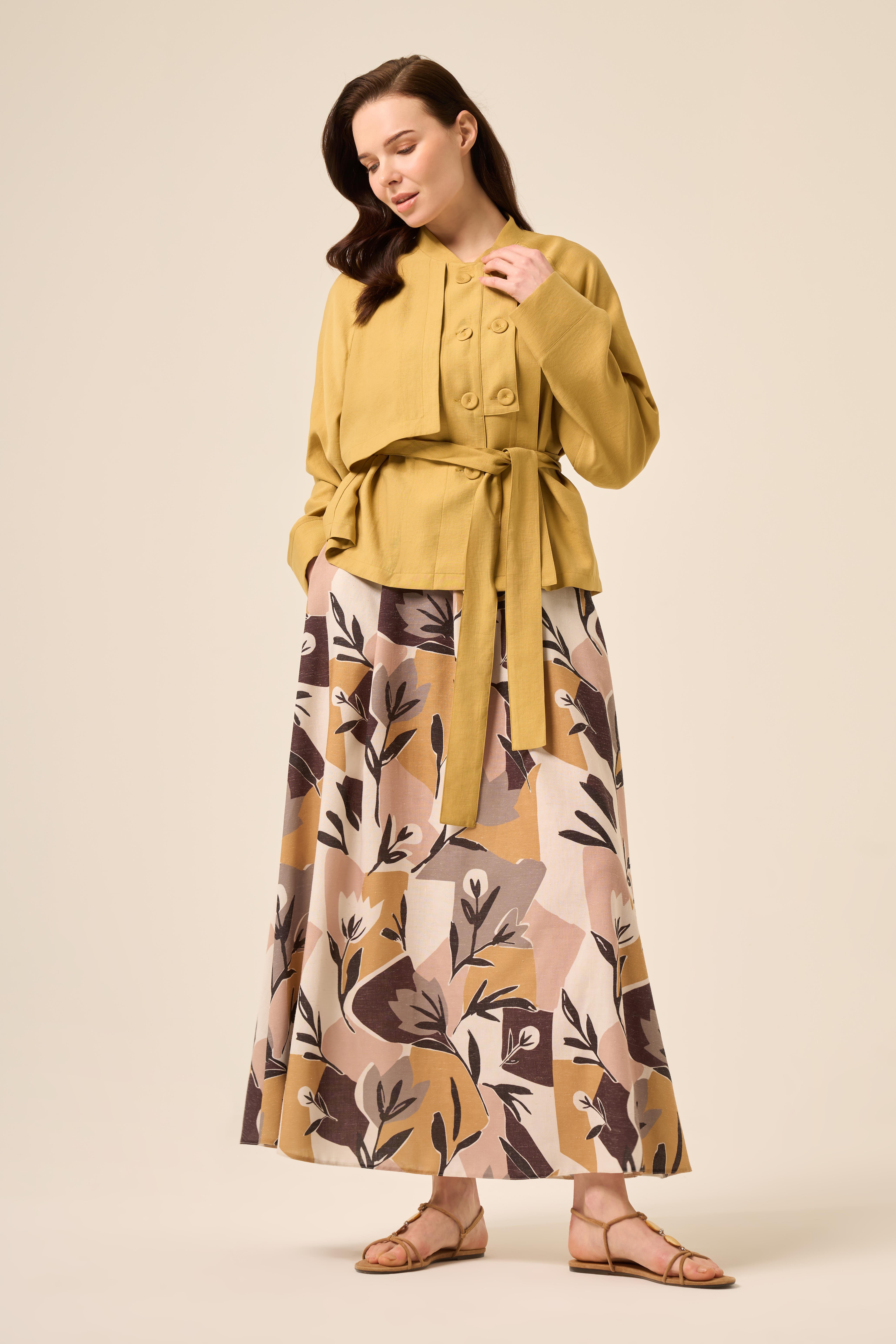 ÇİFT PATLI RÜZGARLI DETAYLI KISA PASION CEKET