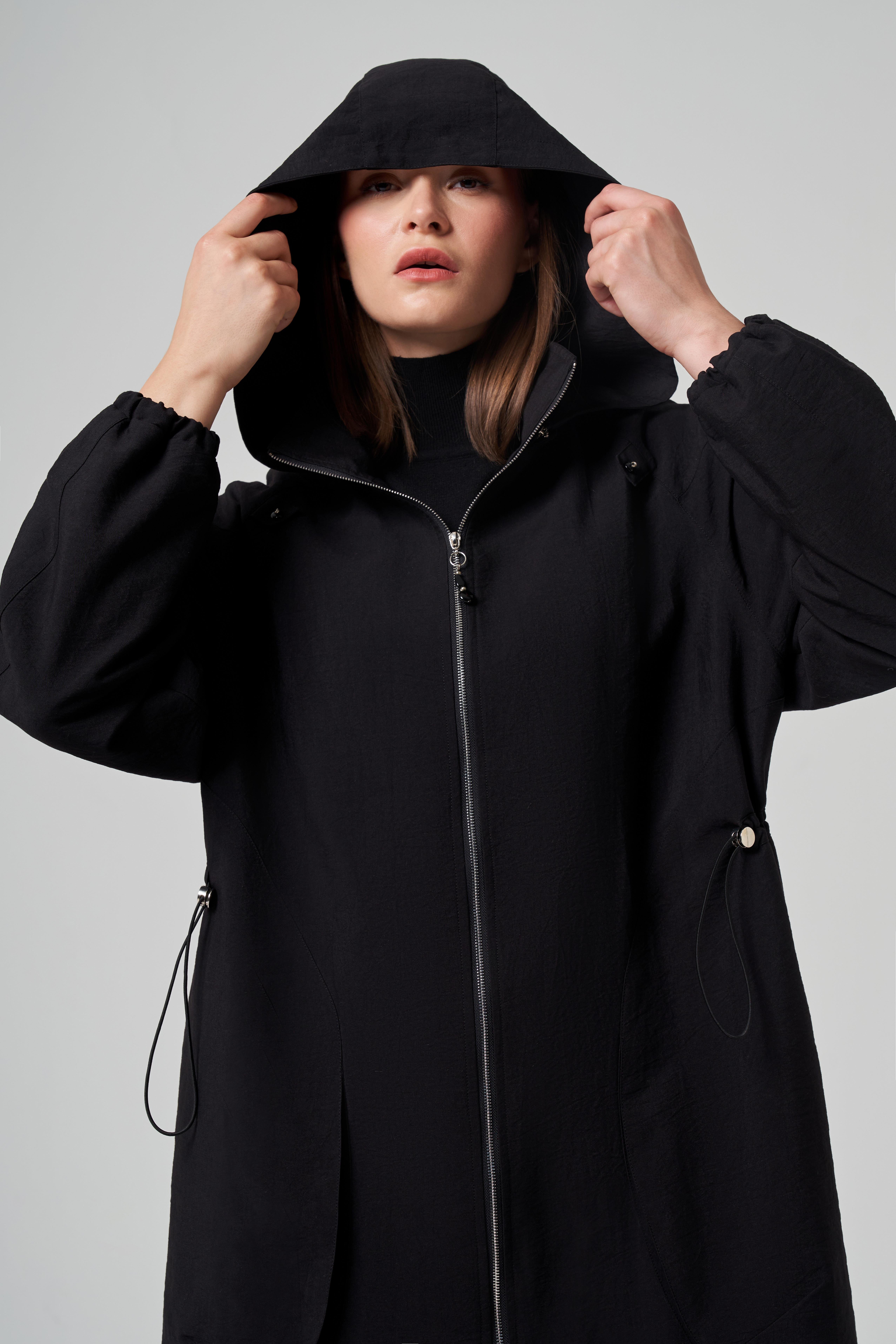 KAPÜŞONLU TRENÇKOT