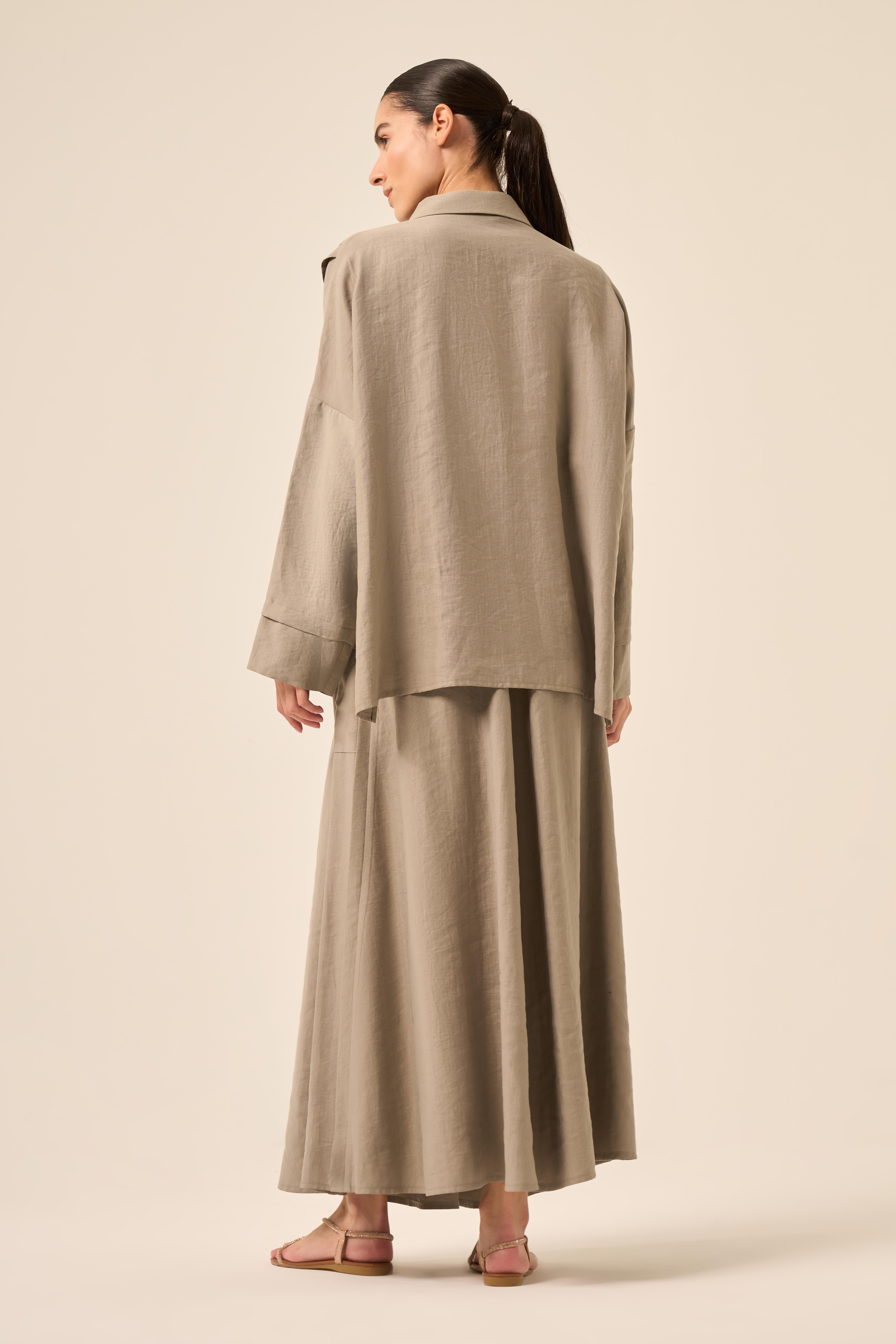 ROBASI PİLE DETAYLI ETEKLİ PASION TAKIM