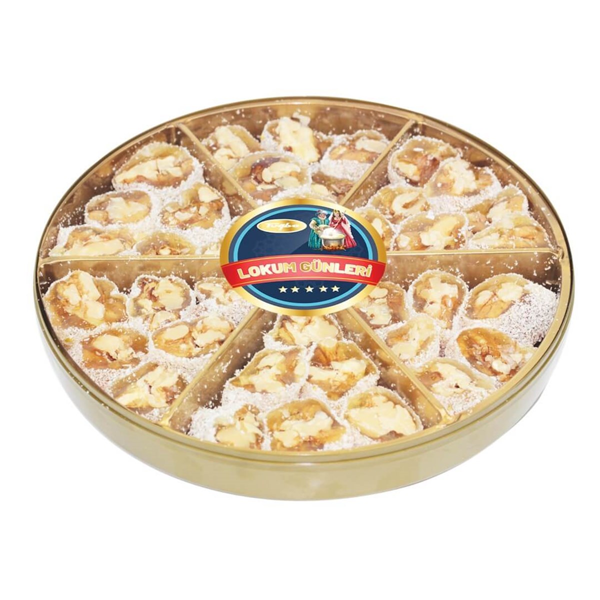 Bol Cevizli Süzme Lokum 400 gr
