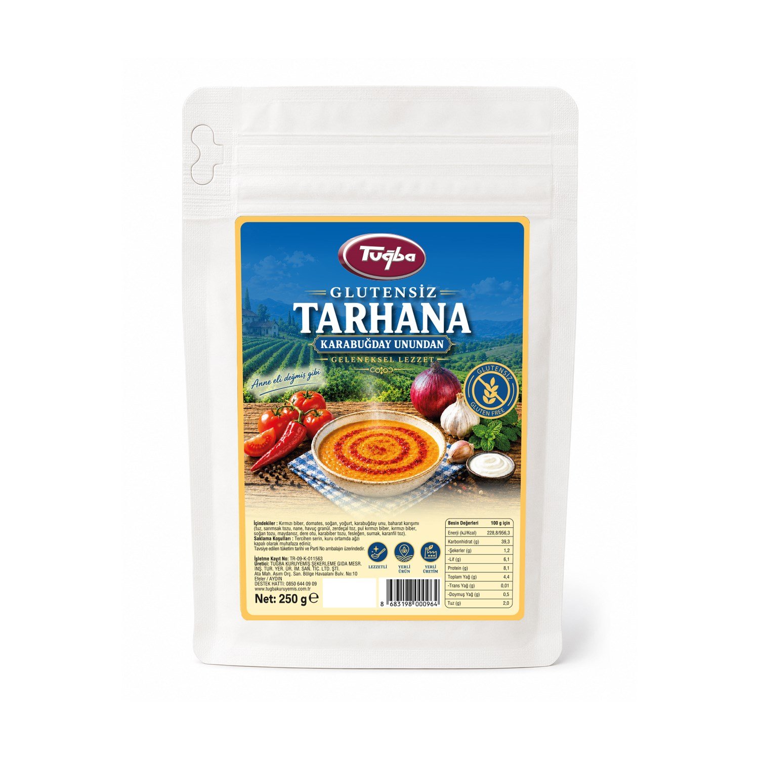 Glutensiz Tarhana 250 gr