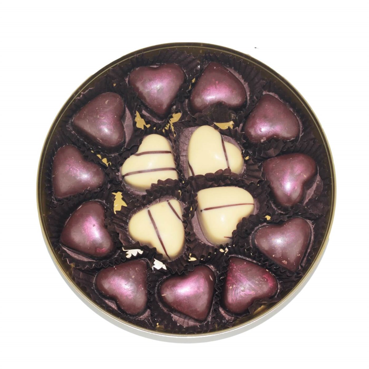 Kalp Görünümlü Dolgu Çikolata 190 gr