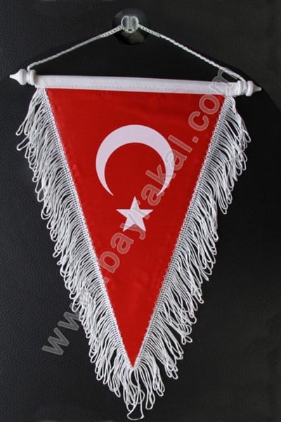 20x30cm.Üçgen Hatıra Bayrağı