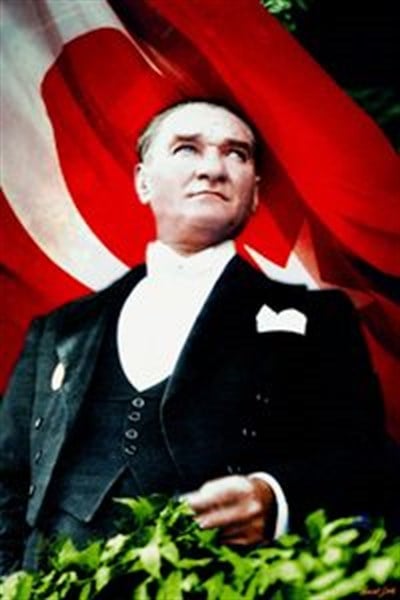 Atatürk Resmi 400x600cm.
