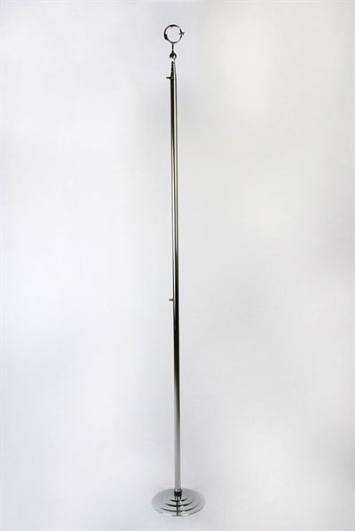 Makam Bayrak Direği Krom 222cm.