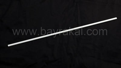 Plastik Bayrak Sopası-Kalın