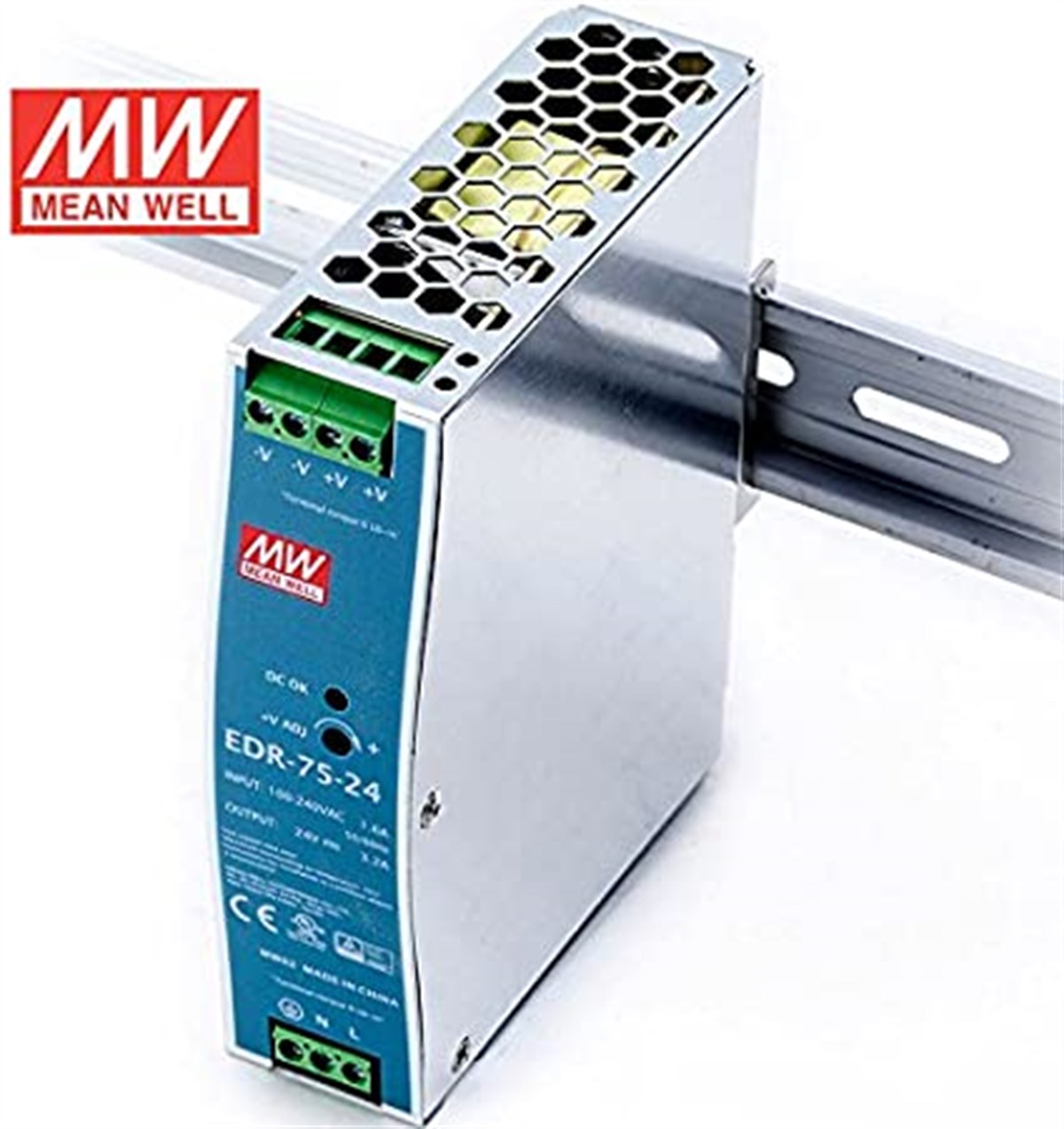 EDR-75-24  75W 24VDC Çıkışlı Güç Kaynağı