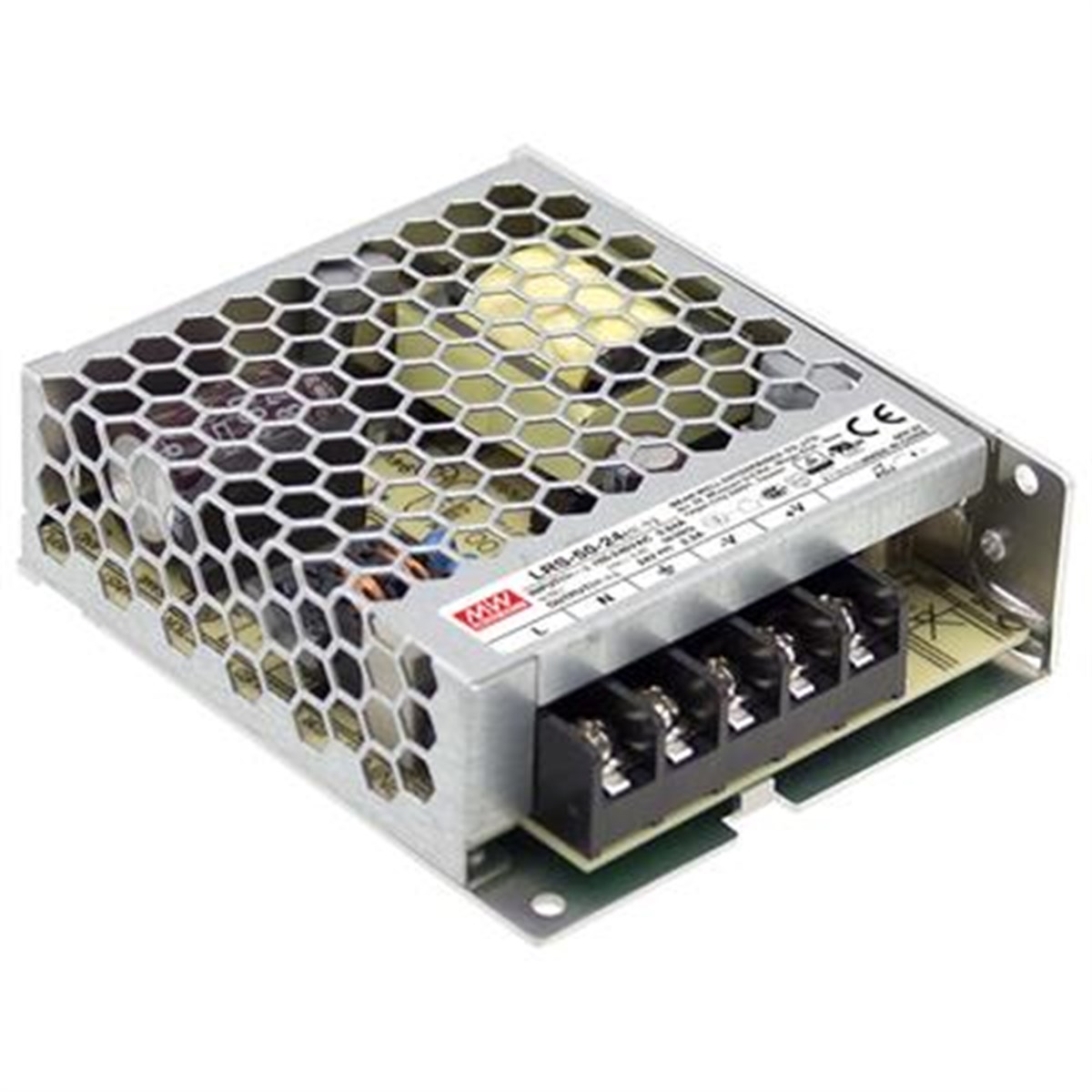 LRS-50-24  50W 24VDC Çıkışlı Güç Kaynağı
