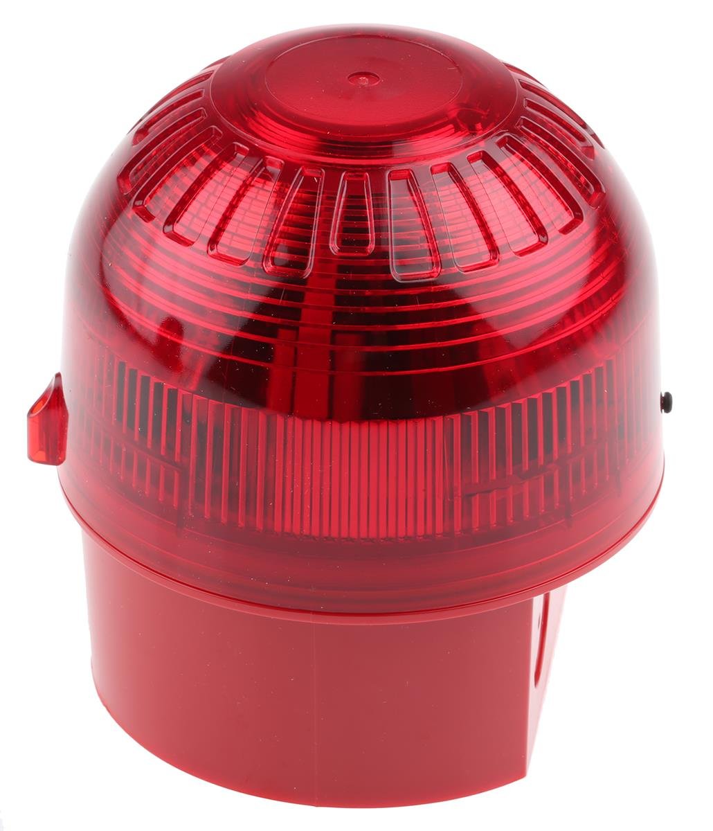 PSB-0062 SONOS 2J XENON BCN 10-60V DC RED LENS/RED DB