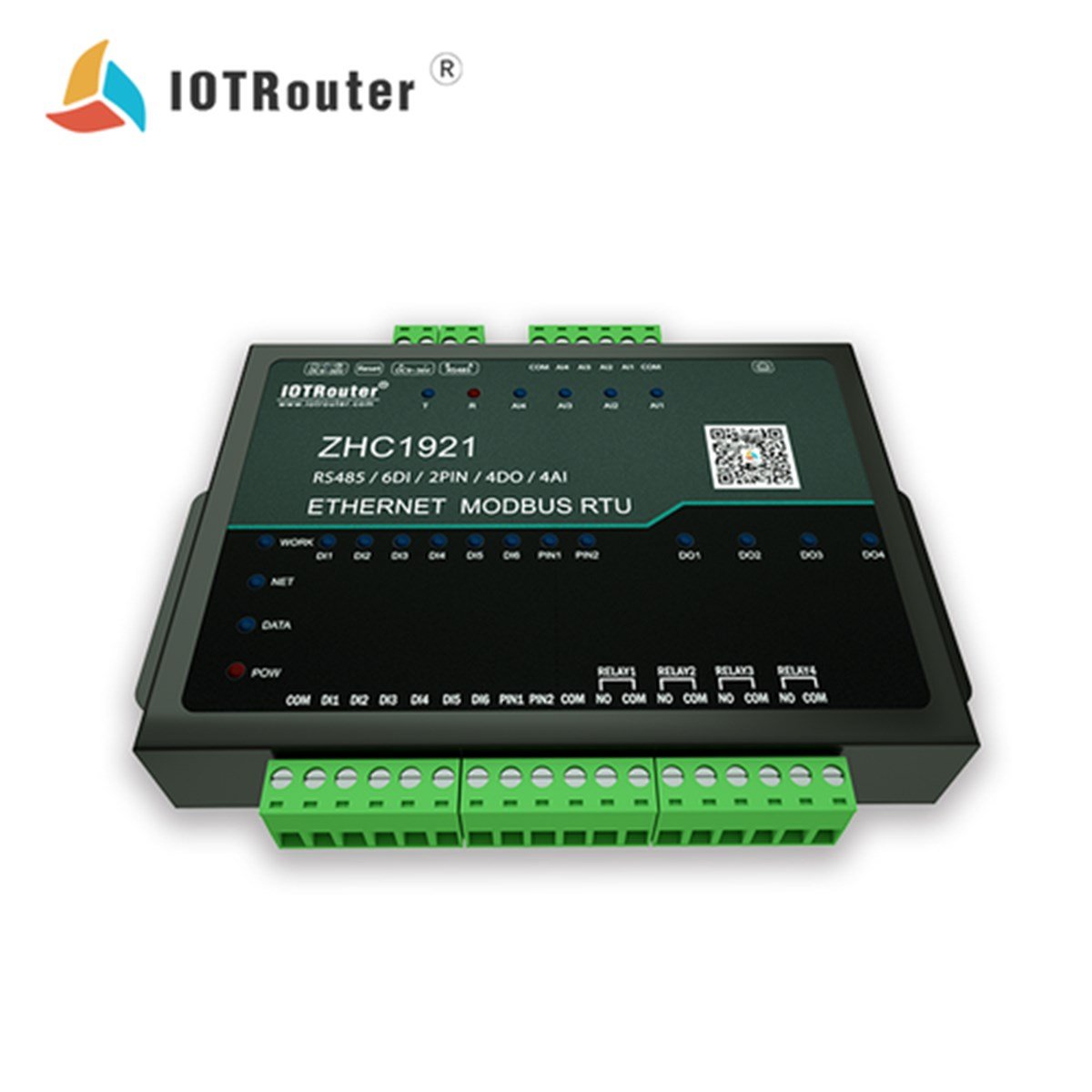 ZHC1921 Modbus RTU Ethernet Çevirici