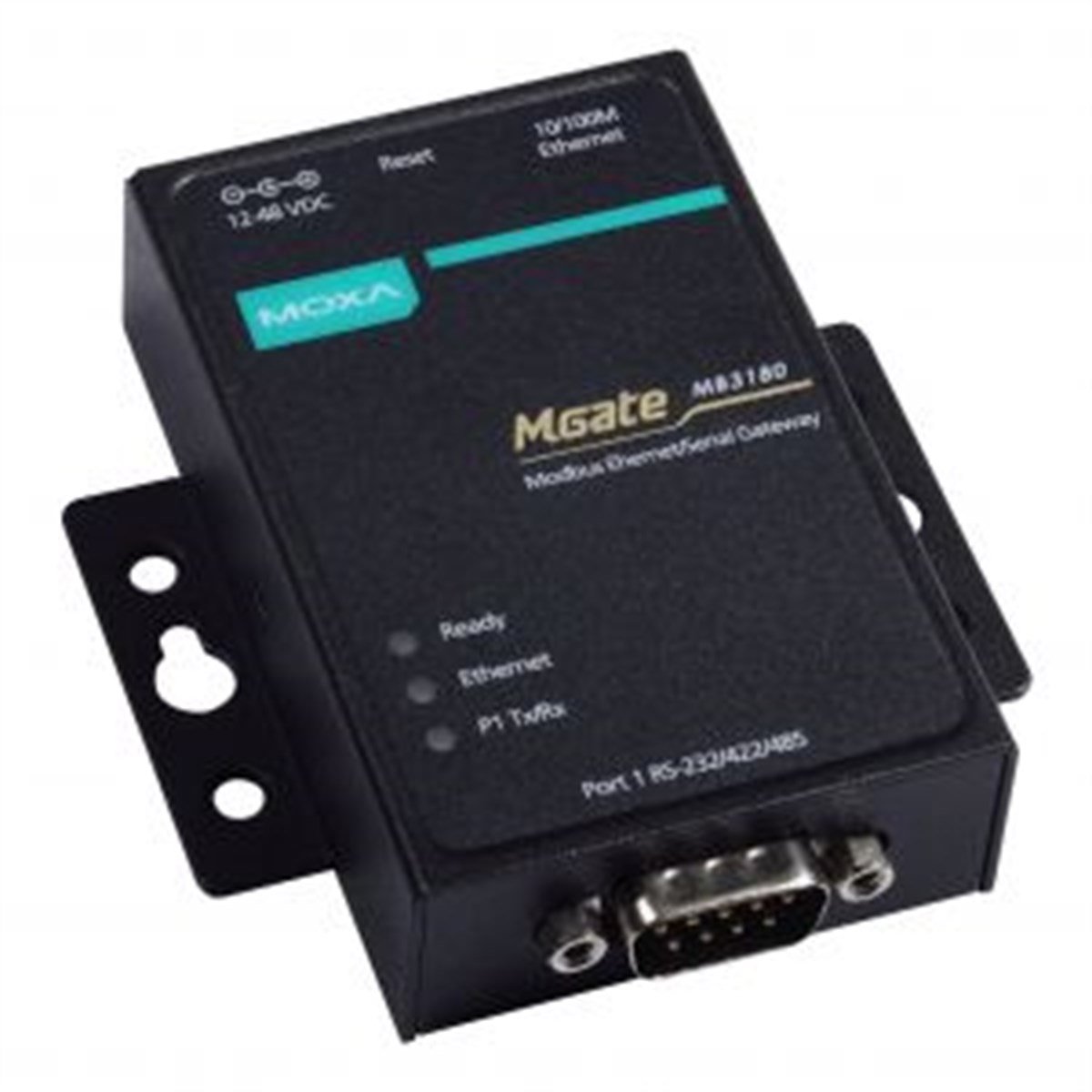MGate MB3180 Moxa 1 Port RS232/422/485 Ethernet Çevirici