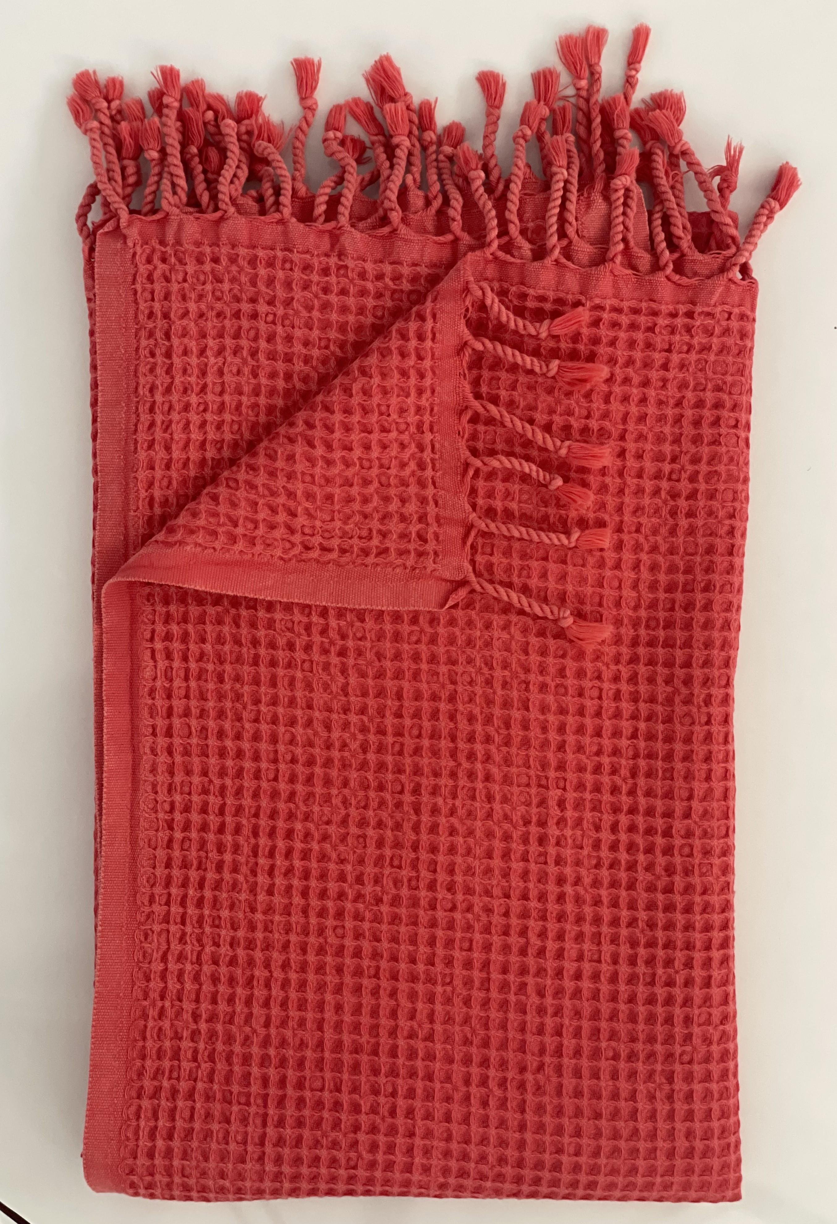 WAFFEL NAR ÇİÇEĞİ PLAJ HAVLUSU-PEŞTAMAL 80 X 170PEŞTEMALCasamollis