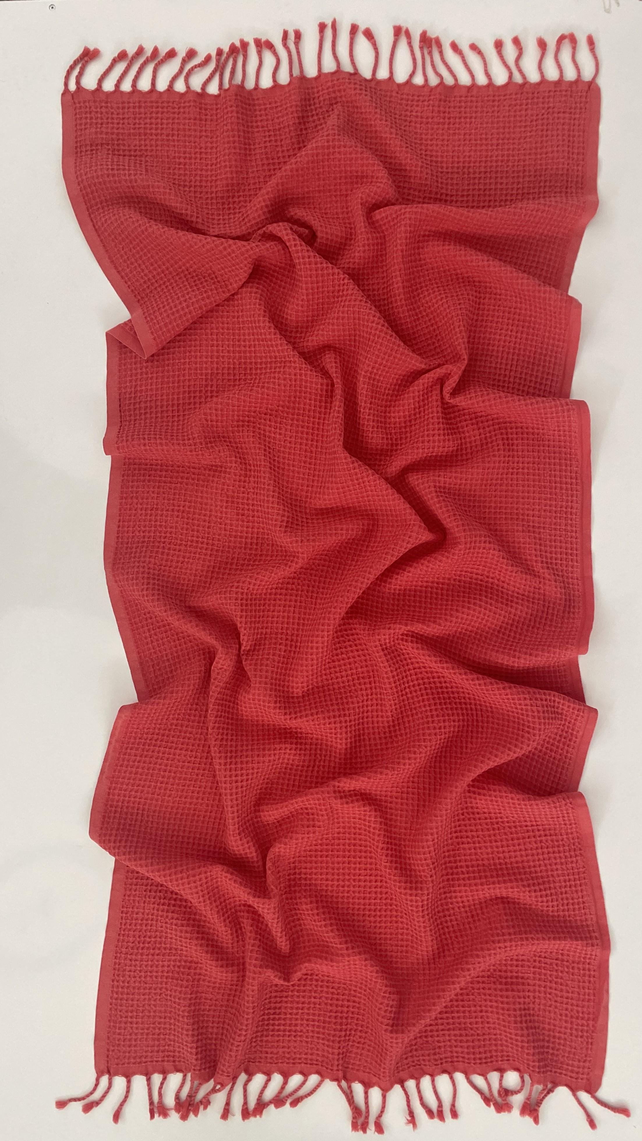 WAFFEL NAR ÇİÇEĞİ PLAJ HAVLUSU-PEŞTAMAL 80 X 170PEŞTEMALCasamollis